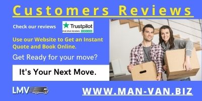 Client really satisfied with man and van service
