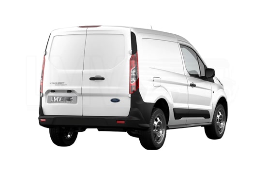 Small Van with Mover in London- Back View