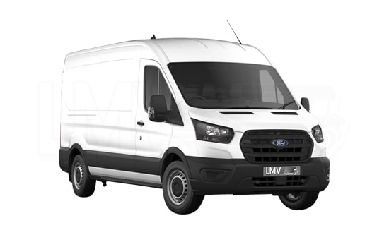 Large Van with Mover in London - Front View