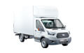 Luton Van with Mover in London - Front View Thumbnail