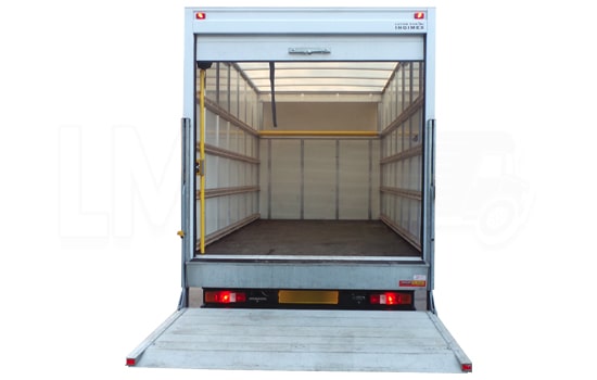 Luton Van with Mover in London - Inside View