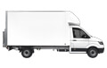 Luton Van with Mover in London - Side View Thumbnail